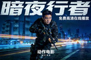 免费高清在线播放动作电影《暗夜行者》海报 - 黑夜中特工执行秘密任务